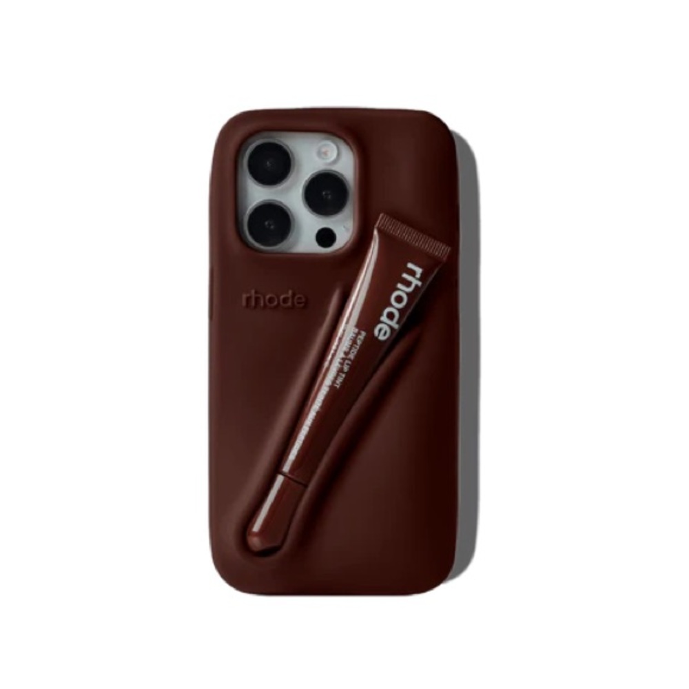 NEW IN BOX rhode lip case in espresso for iphone 13 pro max